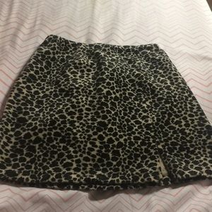 Leperd 100% polyester skirt